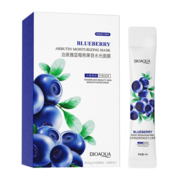 Маска для лица увлажняющая с экстрактом черники и арбутином Bioaqua Blueberry Arbutin Moisturizing Mask, 4 мл