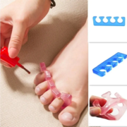 Разделители силиконовые для пальцев ног, микс цветов