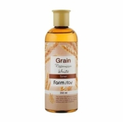 Тонер для лица с экстрактом побегов пшеницы FarmStay Grain Premium White Toner, 350 мл