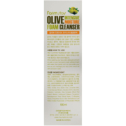 Пінка для вмивання зволожуюча з екстрактом оливи Farmstay Olive Intensive Moisture Foam Cleanser, 100 мл