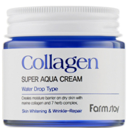 Крем зволожуючий для обличчя з колагеном FarmStay Collagen Super Aqua Cream, 80 мл