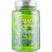 Сироватка багатофункціональна з екстрактом зеленого чаю FarmStay 76 Green Tea Seed All-In-One Ampoule, 250 мл