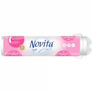 Диски ватні косметичнi Novita Soft (130шт/уп)