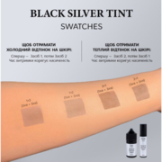 Система окрашивания ресниц с инкапсулированным серебром Elan Black Sillver Tint №1, 30 мл