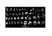 Трафарет для стемпінгу TUFI profi №21, фото 1