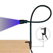 Лампа UV настольная для наращивания ресниц 5 W, черная