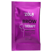 Комплекс реструктуризуючий мембранно-ліпідний для брів та вій Zola Brow Therapy, 1,5 мл*10 шт.