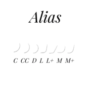 Ресницы Alias ​​темный шоколад 16 линий Mix С 0.07, 6-13 мм, фото 2