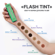 Система прямой окраски бровей Elan Flash Tint №15 Sweet Caramel 10 мл, фото 3