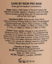 База камуфлююча Dark Pro Base Shine №20 15 мл, фото 6