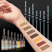 Хна для брів OKO Power Powder №03 5 г, dark brown, фото 2