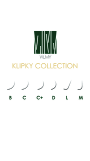 Вії Vilmy Klipky чорні C 0.07, 7 мм, фото 3