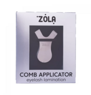 Аппликатор-гребешок металлический Zola Comb Applicator серебряный, фото 2