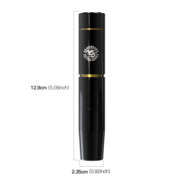 Машинка Dragonhawk Tattoo Pen WQP-208 черная, фото 2