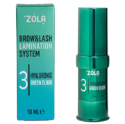 Склад для ламінування Zola Color Lab Hyaluronic Green Elixir №03 10 мл, фото 1