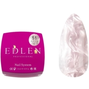 Гель моделюючий Edlen №51 Pearl 15 мл, фото 1
