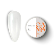 Гель моделюючий GA&amp;MA Simple Gel №01  Clear 15 мл, фото 1