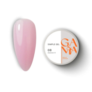 Гель моделирующий GA&amp;MA Simple Gel №08 Rozhevyy 15 мл, фото 1