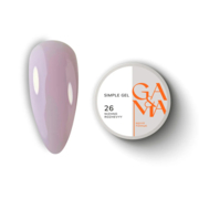 Гель моделирующий GA&amp;MA Simple Gel №26 Nizhno rozhevyy 15 мл, фото 1