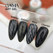 Гель для дизайну GA&amp;MA Art gel Bilyy 5 г, фото 2