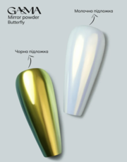 Втирка для нігтів GA&amp;MA Mirror Powder Butterfly 0.3 г, фото 2