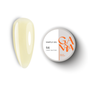 Гель моделирующий GA&amp;MA Simple Gel №56 Light Butter 15 мл, фото 1