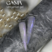 Гель моделюючий GA&amp;MA Universal Gel Violet Pearl Limited 15 мл, фото 3