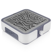 Вытяжка для маникюра и педикюра Musson X2 72W с угольным НЕРА-фильтром, графит, фото 1
