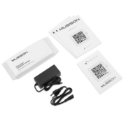 Вытяжка для маникюра и педикюра Musson X3 72W с угольным НЕРА-фильтром, графит, фото 3
