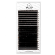 Ресницы Platinum D.Choco темно-коричневые Mix C 0.07 8-14 мм, фото 2