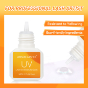 Клей UV для наращивания ресниц Arison Lashes 1 c 5 мл, фото 3