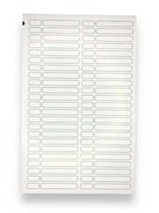 Наклейки для типс (50 шт/уп) белые, фото 1