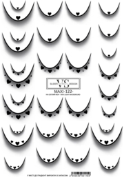 Слайдер для ногтей VS Nails Maxi №122 Френч Слайдер для ногтей VS Nails Maxi №122 Френч