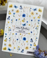 Слайдер для ногтей VS Nails Maxi №039 Цветы Слайдер для ногтей VS Nails Maxi №039 Цветы