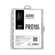 Формы верхние для наращивания ногтей Adore Professional Pro Nail Forms Балерина 120 шт, фото 1