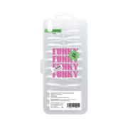 Тіпси гелеві Adore Professional Funky Gel Tips Coffin Long  Тіпси гелеві Adore Professional Funky Gel Tips Coffin Long