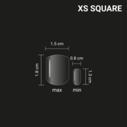 Тіпси гелеві Adore Professional XS Gel Tips Square, фото 3