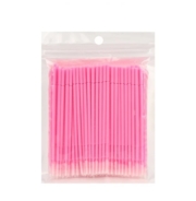 Мікробраші подовжені в пакеті Long Head (100 шт) рожеві, фото 1