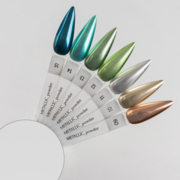 Втирка для нігтів Adore Professional Metallic Powder №09 0,5 г , фото 3