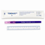 Маркер хирургический стерильный Tondaus TR03 1.0 трудностирающий фиолетовый, фото 1