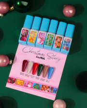 Набор гель-лаков Luna Christmas Story Box 6 шт по 8 мл, фото 4