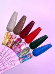 Набор гель-лаков Luna Christmas Story Box 6 шт по 8 мл, фото 3