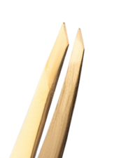 Пінцет професійний для брів Zola Premium Series золотистий, фото 2