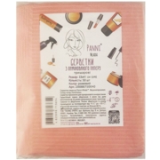 Серветки медичні Panni Mlada тришарові водонепроникні 33х41 см з ламінованого паперу (50 шт/уп) рожевий, фото 1