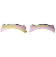 Компенсаторы для ресниц Lash Trend Ушки розово-салатовые, фото 1