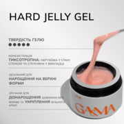 Гель моделюючий GA&MA Hard Jelly Gel Clear 15 мл, фото 2