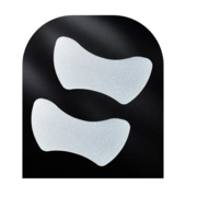 Патчі силіконові широкі для вій (1пара), білі, фото 1