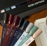 Набор гель-лаков Biblioteka Gel Polish Set Warm Layers №17-24 10 мл, фото 3