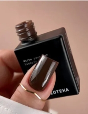 Гель-лак Biblioteka Warm Layers №24 Chocolate Шоколад 10 мл, фото 3