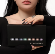 Набор гель-лаков Biblioteka Cat Eye Gel Polish Set Night Rays №01-08 10мл, фото 1